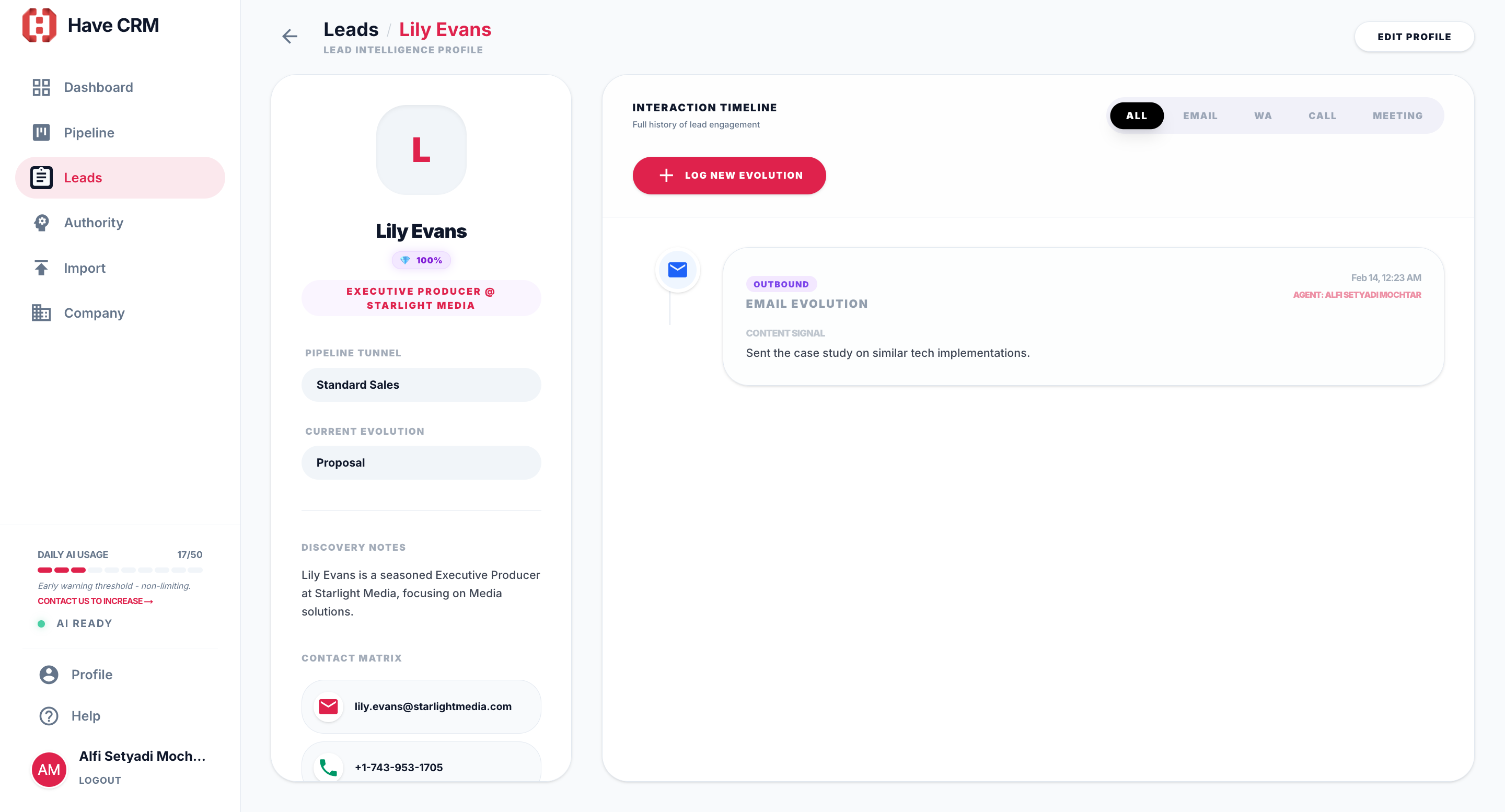 AI Assistant Interface